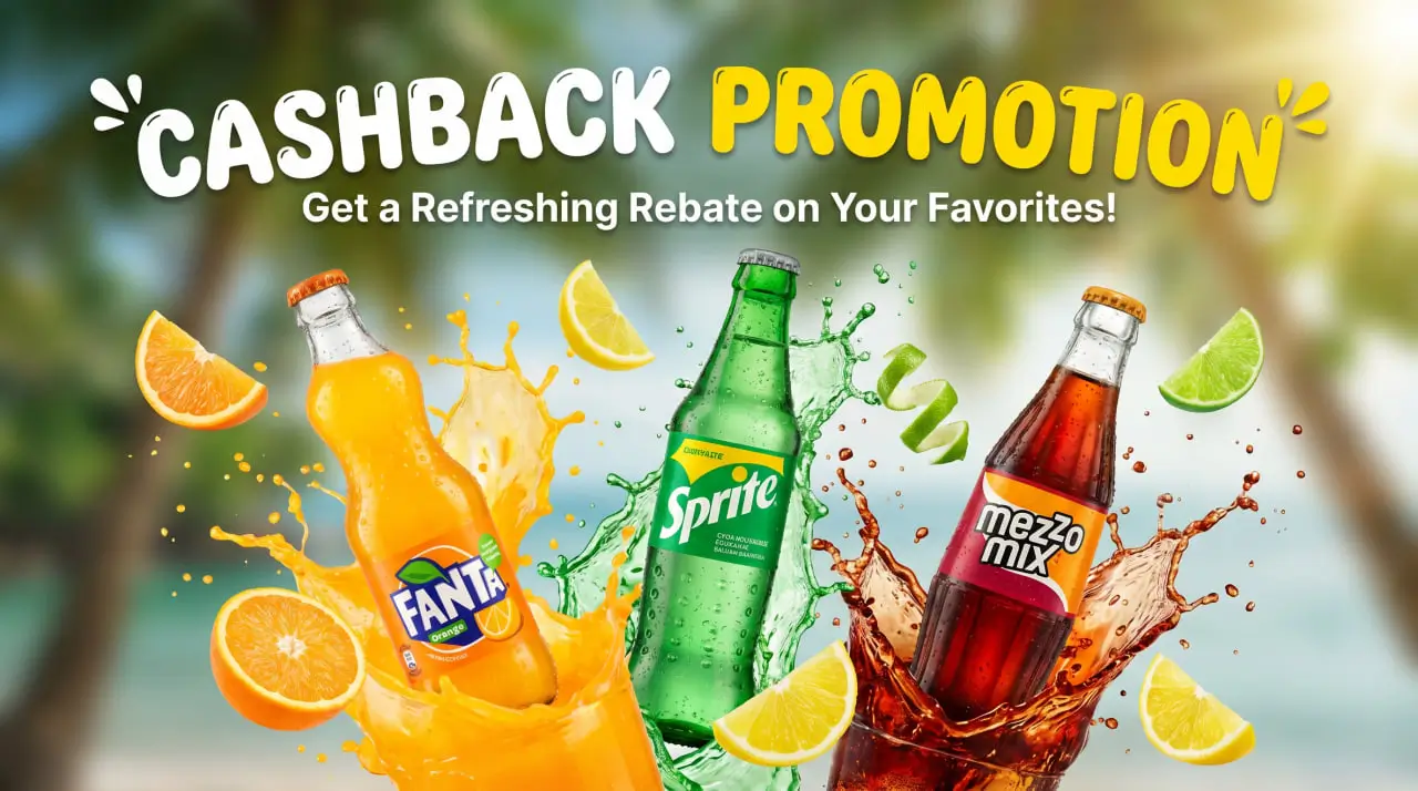 Fanta Zero, Sprite Zero und Mezzo Mix Zero Dosen für Cashback